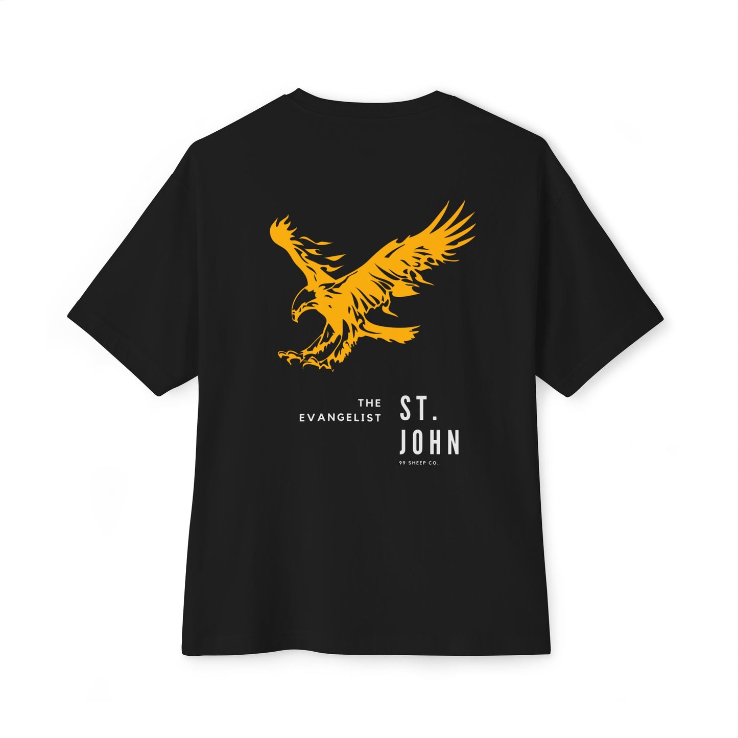 John 1:5 (Minimalist) - Unisex Oversized Boxy Tee