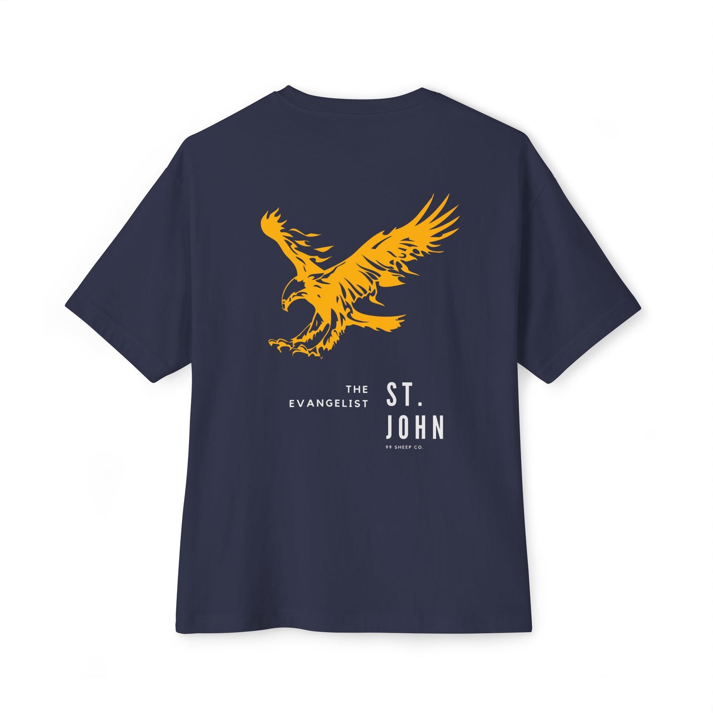 John 1:5 (Minimalist) - Unisex Oversized Boxy Tee