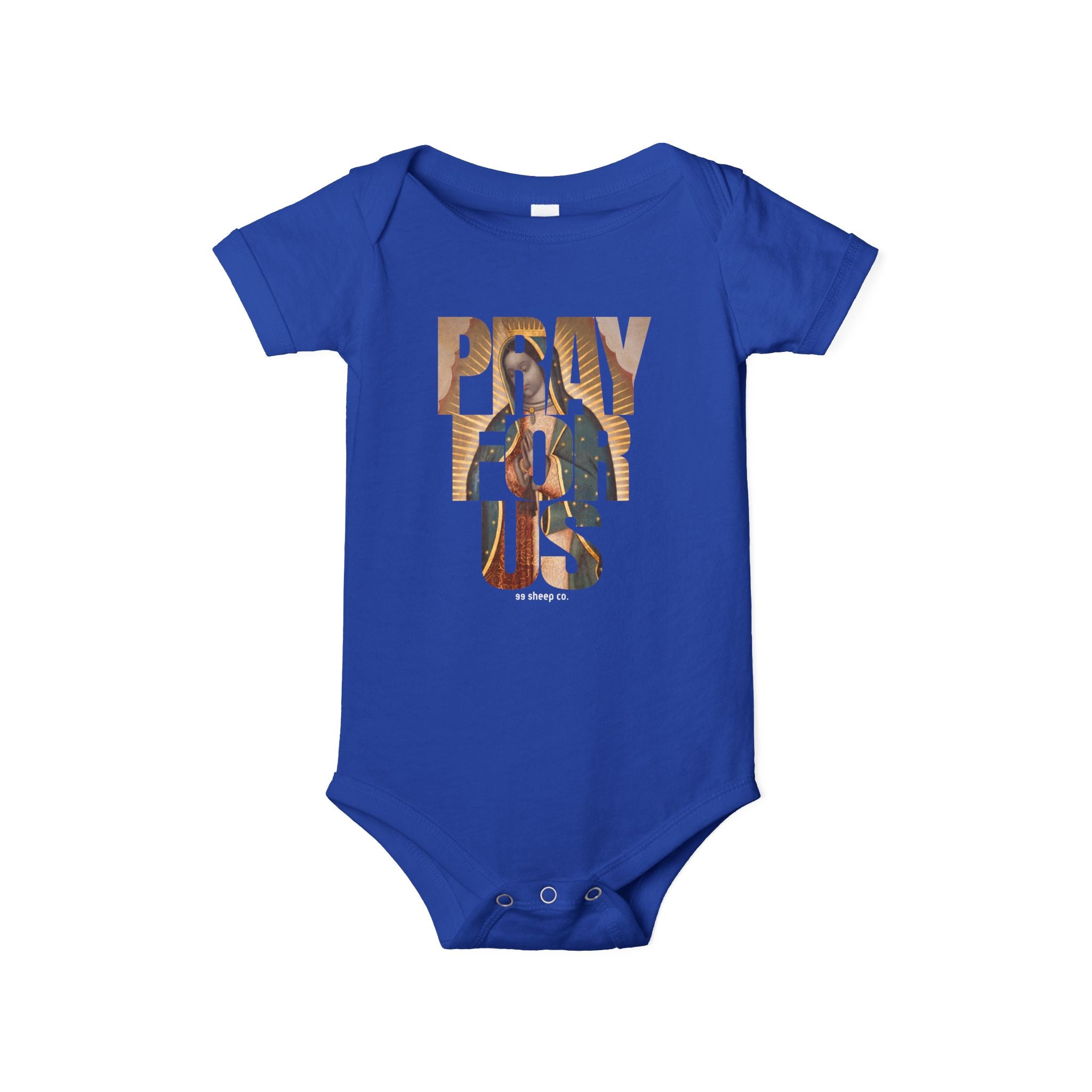 Our Lady of Guadalupe Pray For Us - Adorable Premium Baby Bodysuit