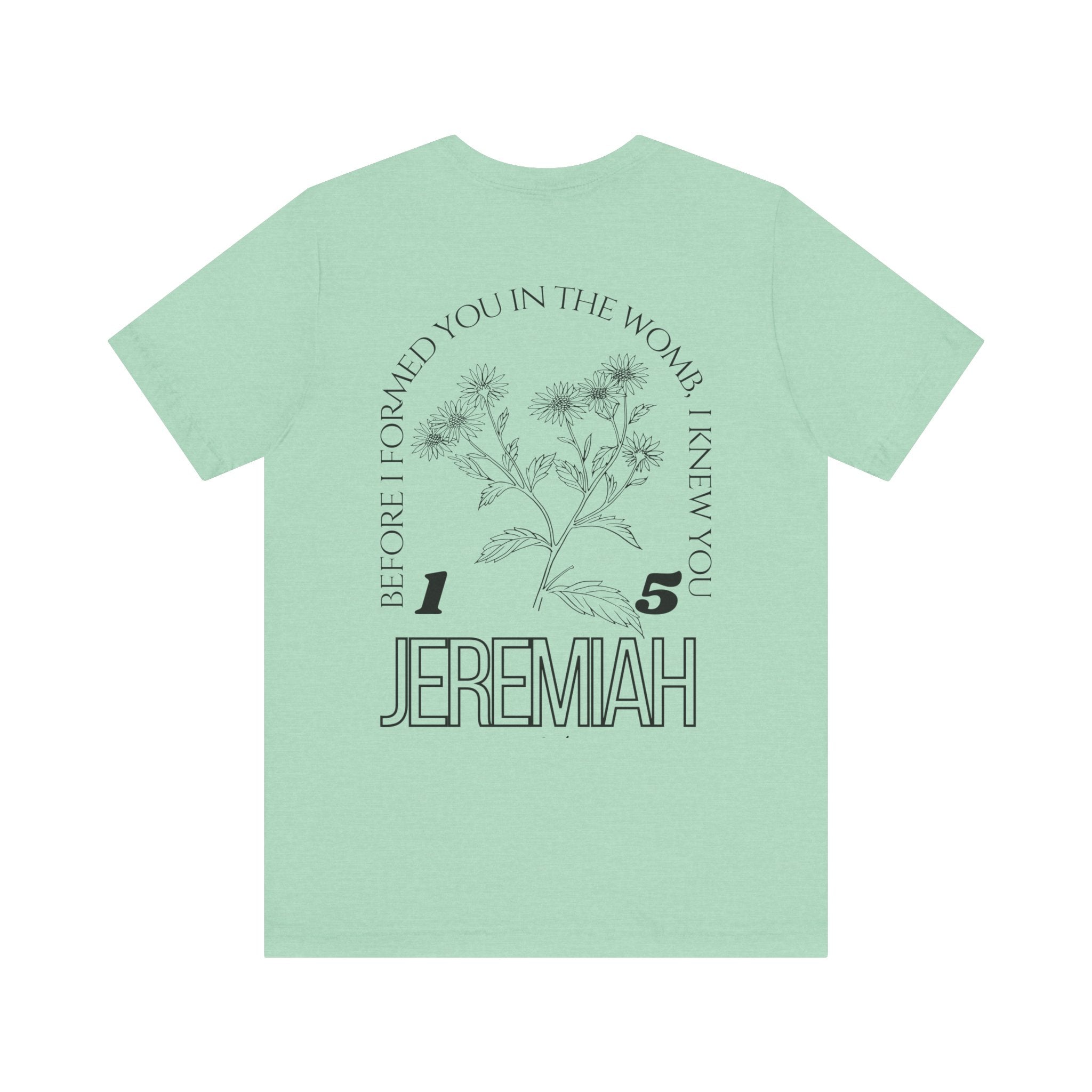 Choose Life - Unisex Tee by @thecrunchycatholicmom