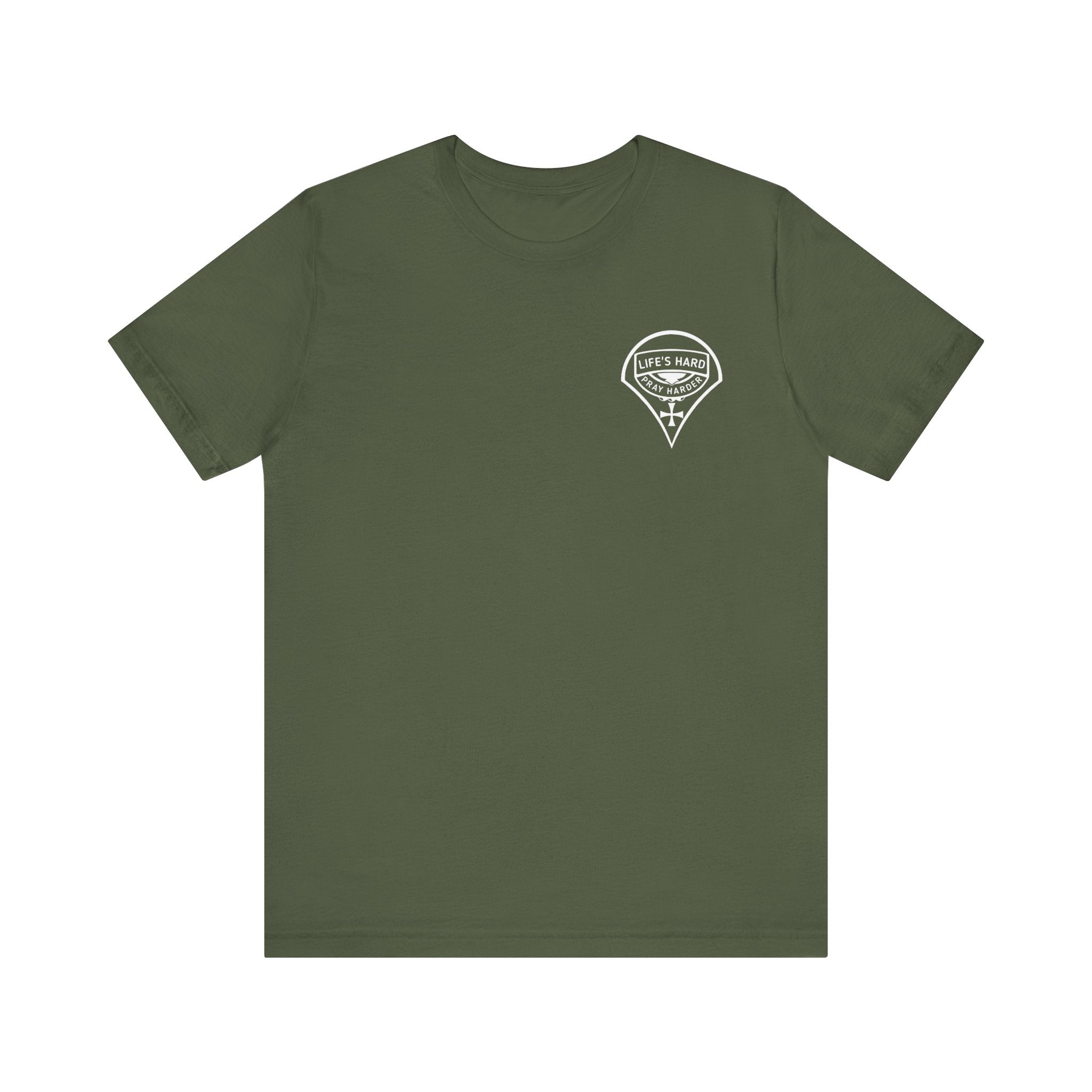 Life's Hard, Pray Harder - Premium Unisex Tee