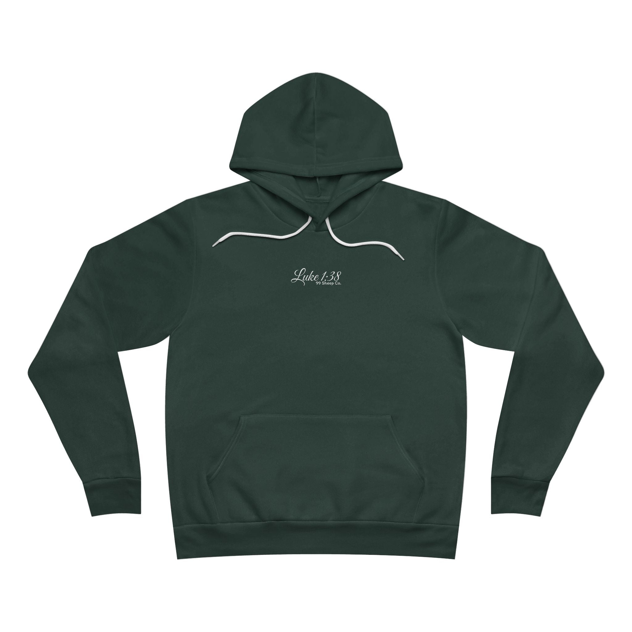 Behold the Handmaid of the Lord - Premium Women's Hoodie - 99 Sheep Signature Collection