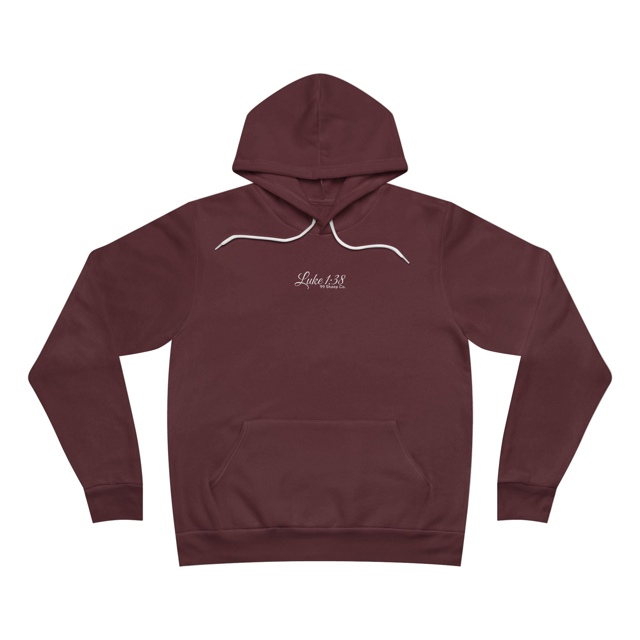 Behold the Handmaid of the Lord - Premium Women's Hoodie - 99 Sheep Signature Collection