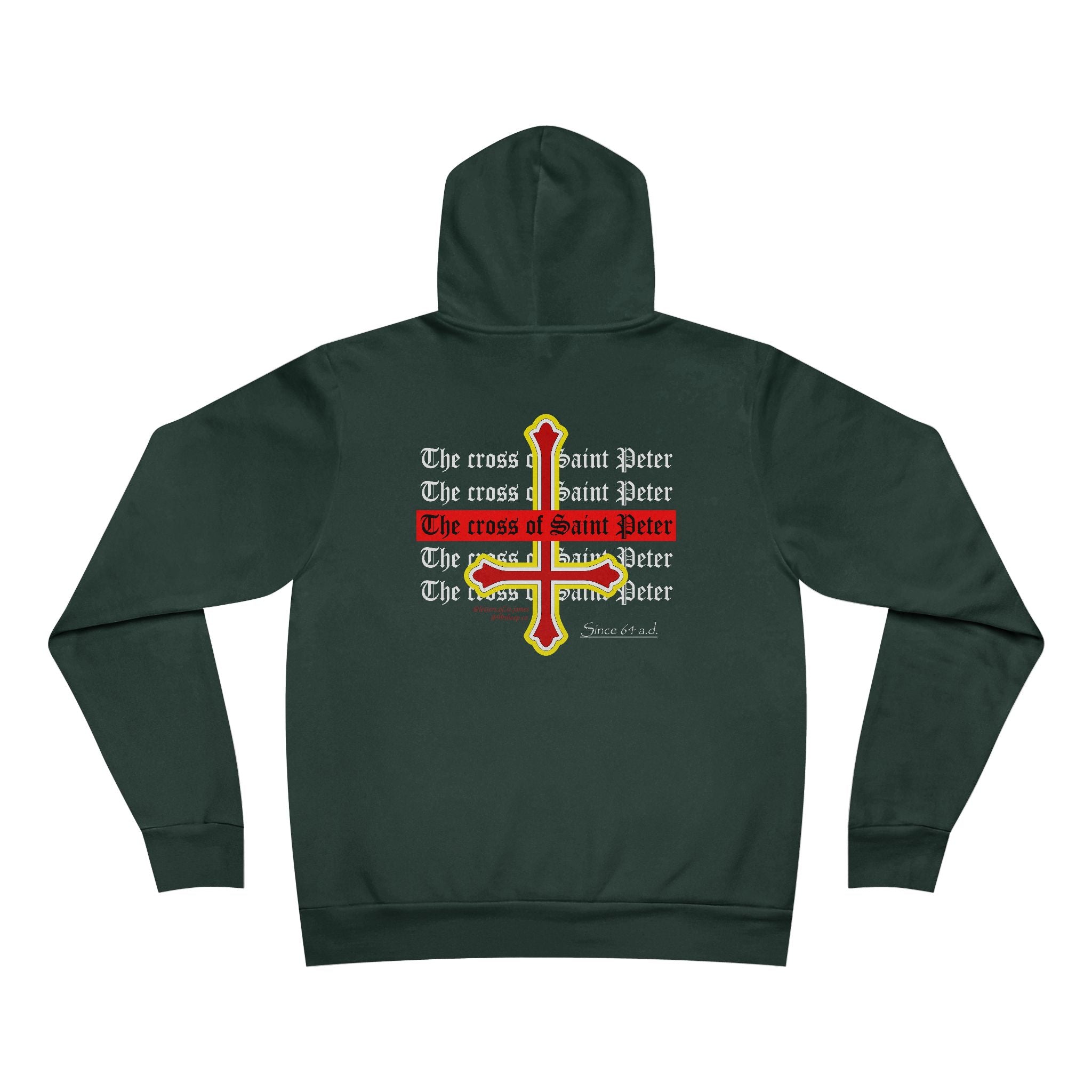 St. Peter's Cross - Premium Unisex Hoodie