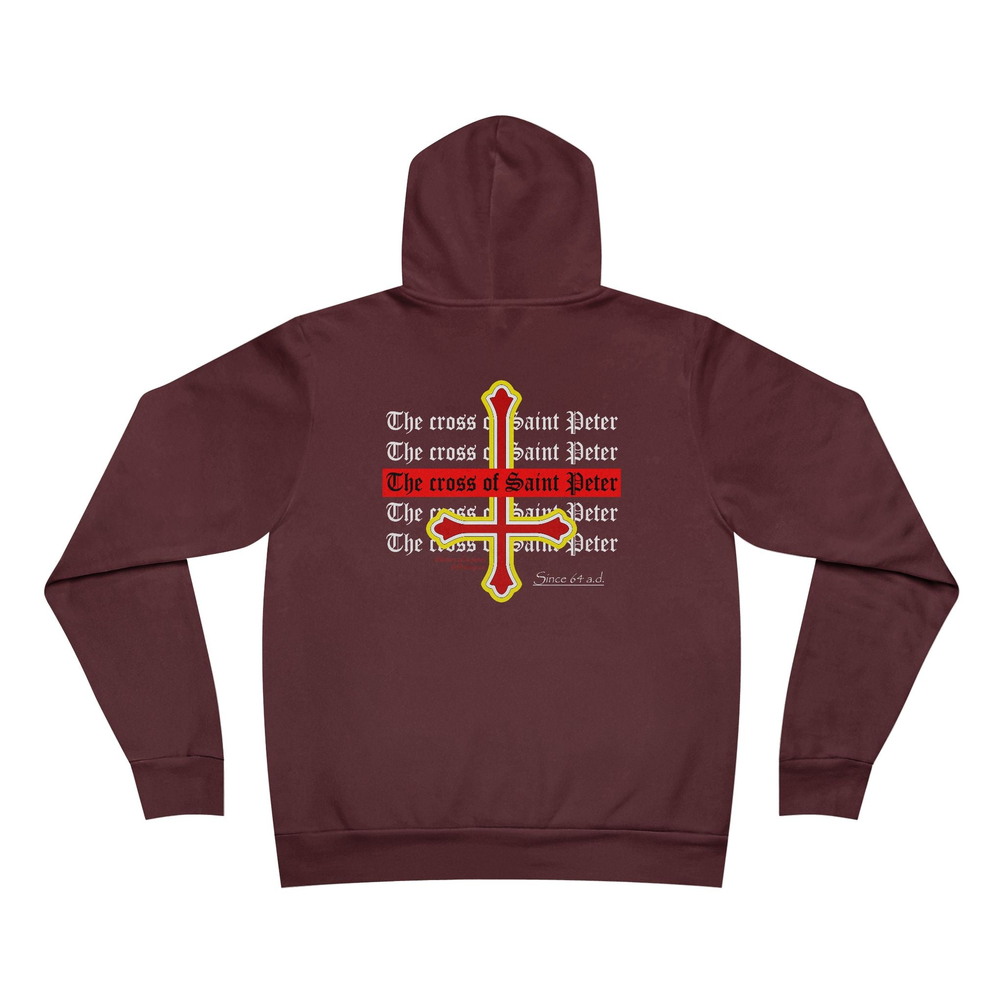 St. Peter's Cross - Premium Unisex Hoodie