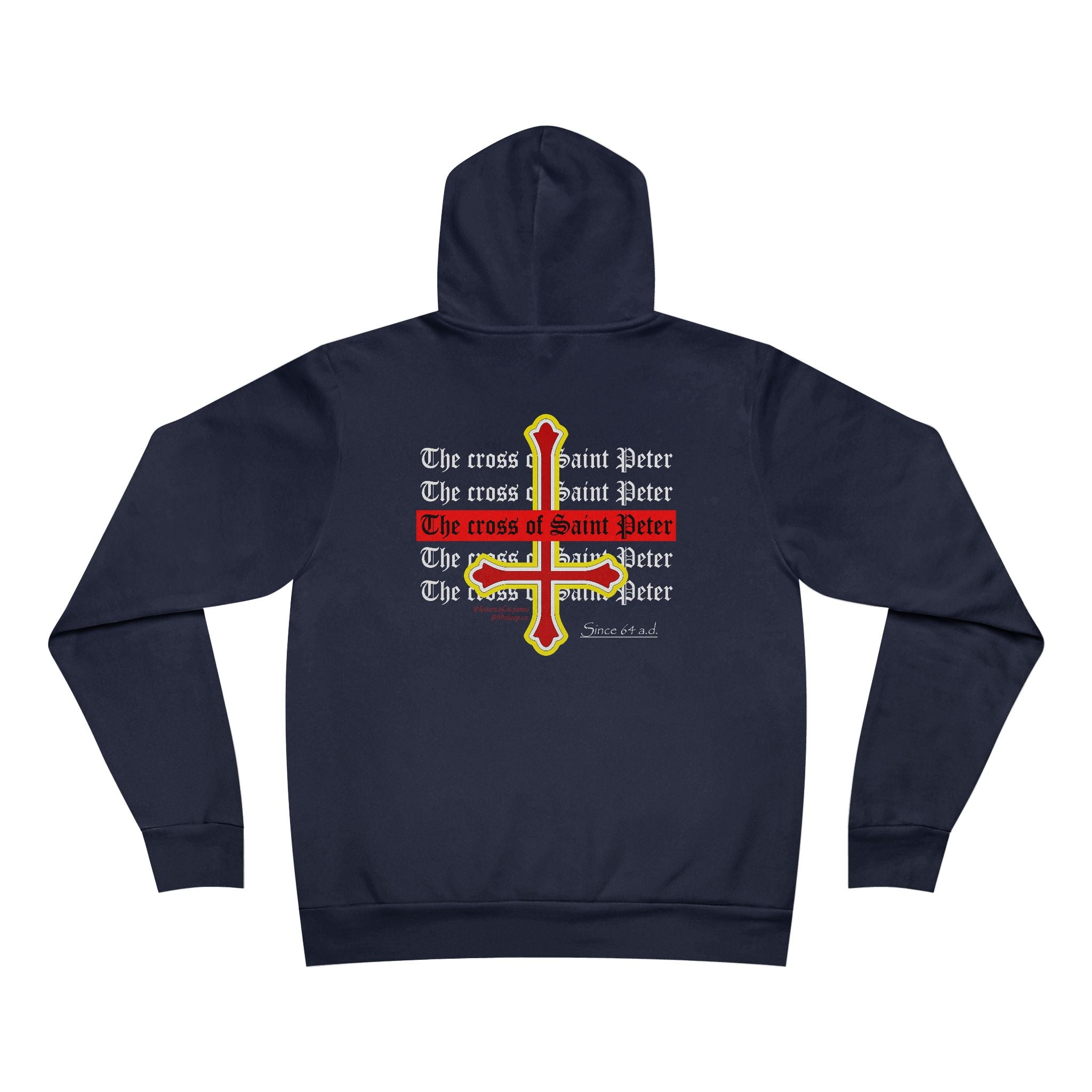 St. Peter's Cross - Premium Unisex Hoodie