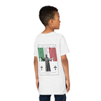 Padre Pio × Italy — "Pray, Hope, Don't Worry" Youth Tee | Saints of the Pitch