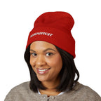 Magnificat Embroidered Cuffed Beanie Unisex