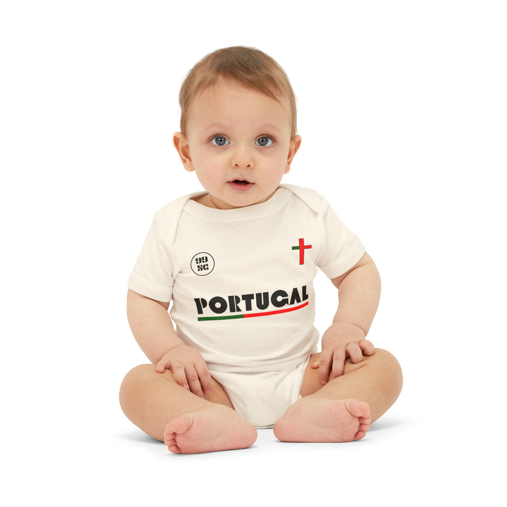 Our Lady of Fátima Catholic Onesie · Portugal Soccer · Premium Unisex Marian Devotion Apparel · Made in USA · 100% Profits Donated · 2026