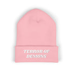 Terror of Demons Embroidered Cuffed Beanie Unisex