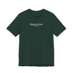 Christ is Lord - Minimal Gothic Print - Premium Unisex Tee