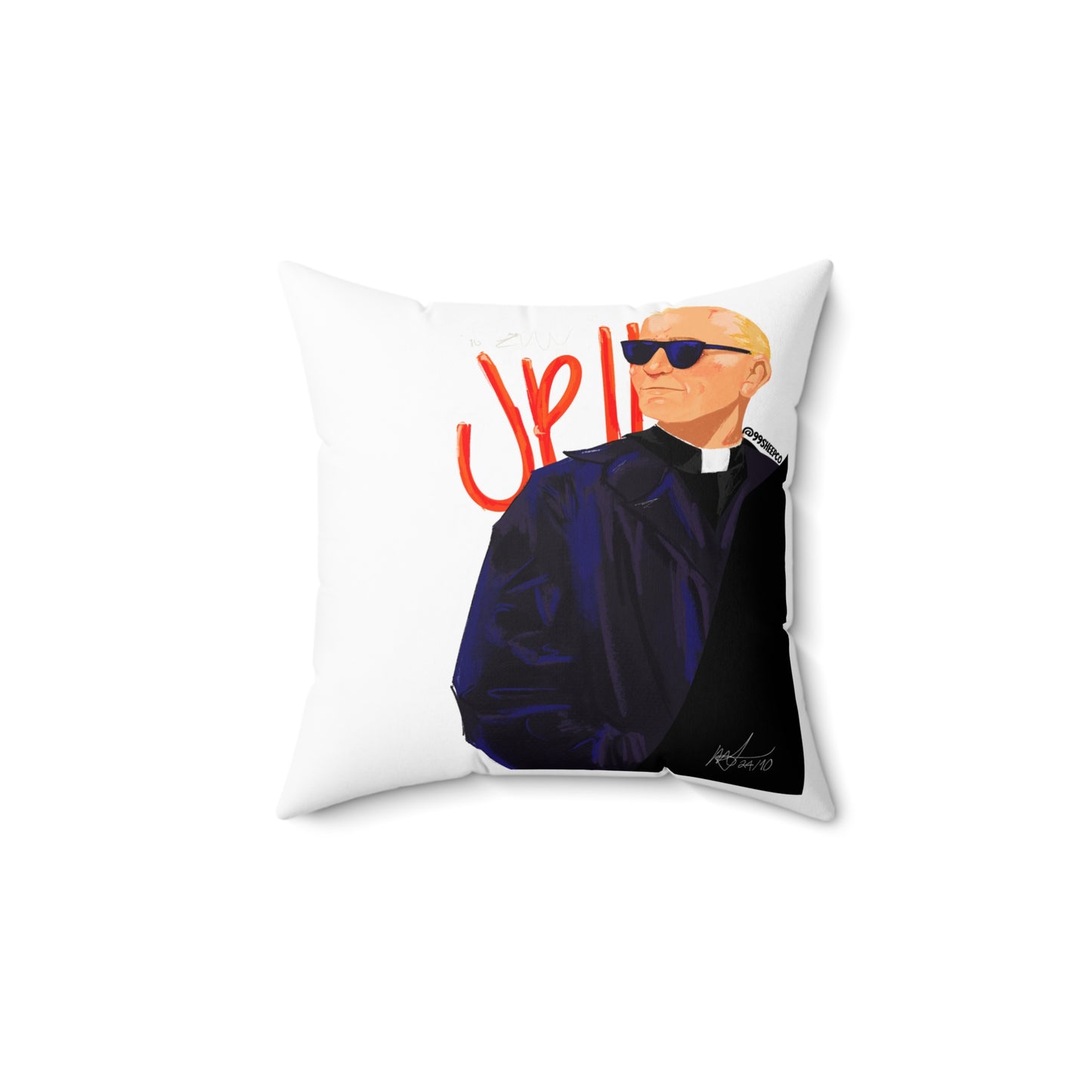 St. JPII - Pillow - @lucita_galvez