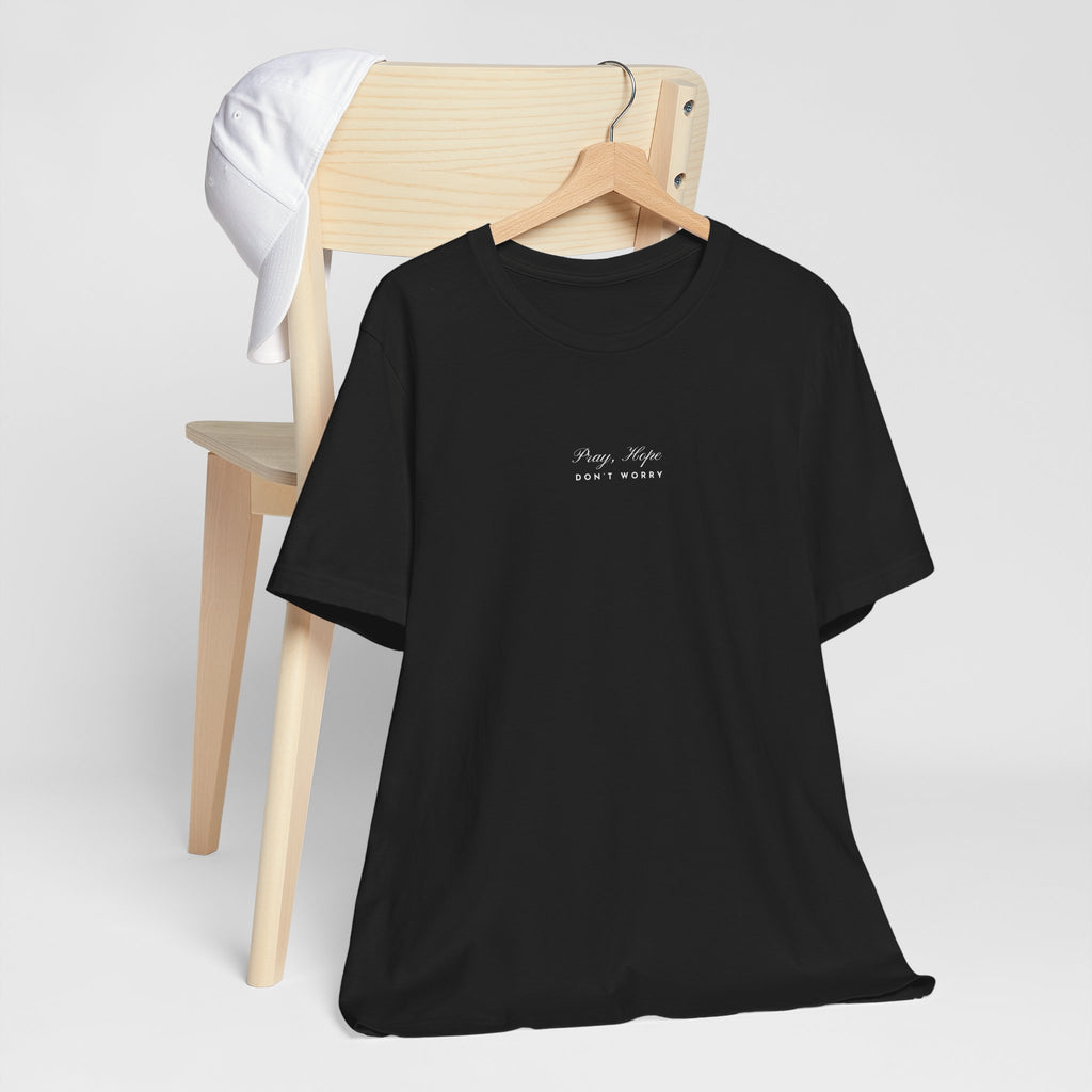 Padre Pio × Italy — "Pray, Hope, Don't Worry" Tee | Saints of the Pitch