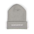 Magnificat Embroidered Cuffed Beanie Unisex