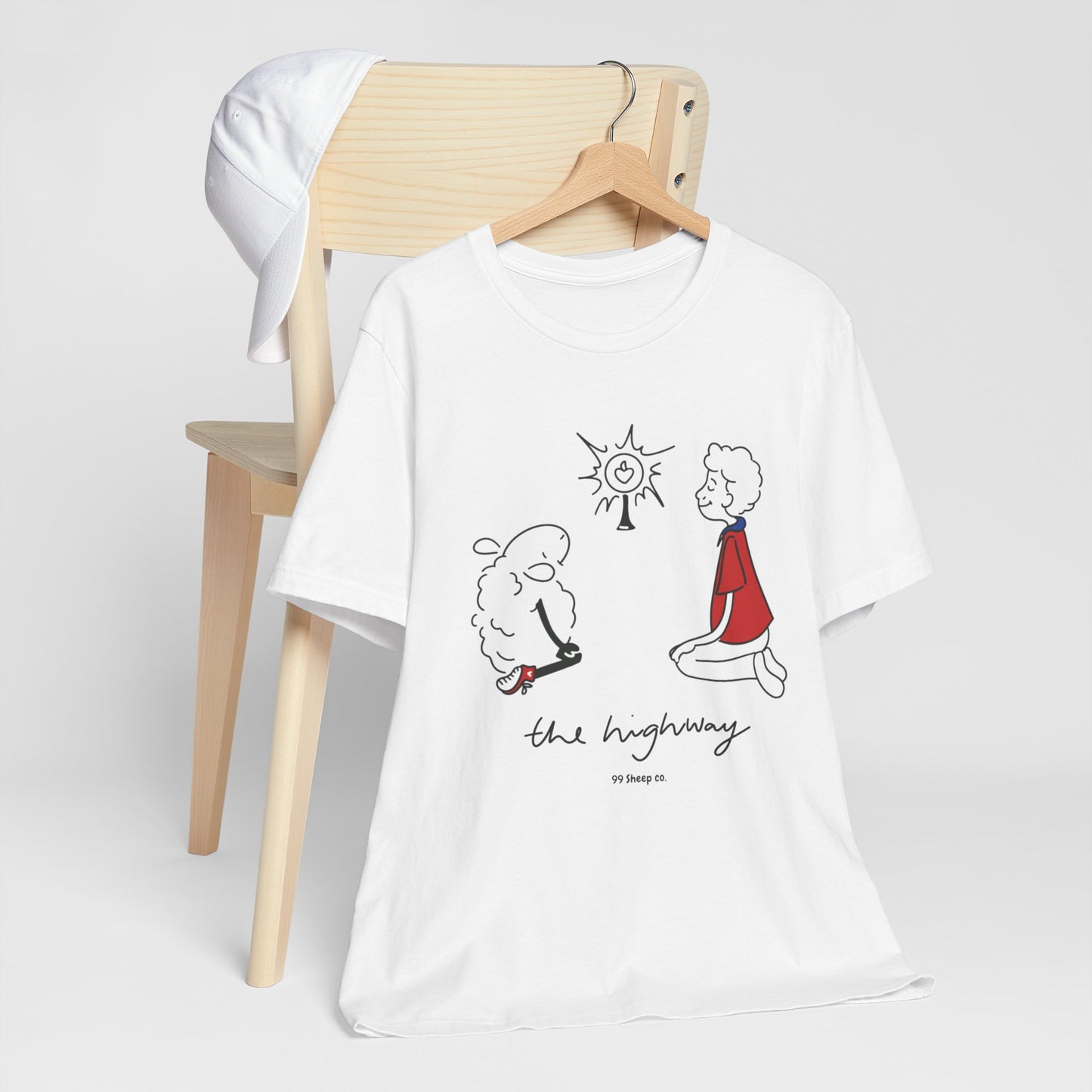 Carlo Acutis The Eucharist - 99 Sheep Signature Collection - Premium Unisex Adult Tee Shirt