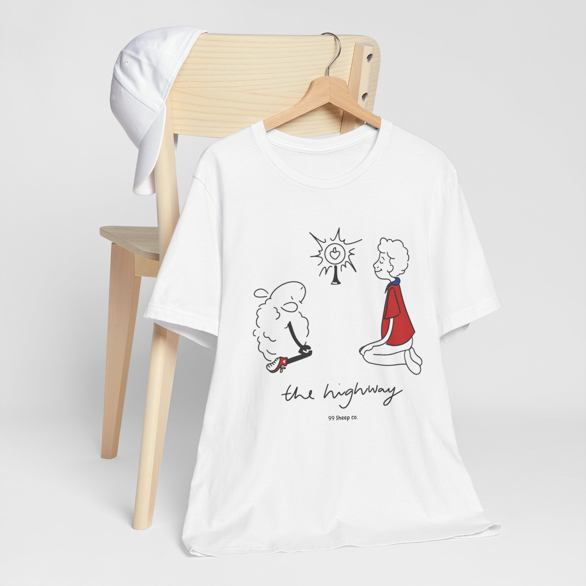 Carlo Acutis The Eucharist - 99 Sheep Signature Collection - Premium Unisex Adult Tee Shirt