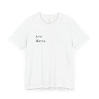 Ave Maria - (White) Mens Jersey Short Sleeve Tee