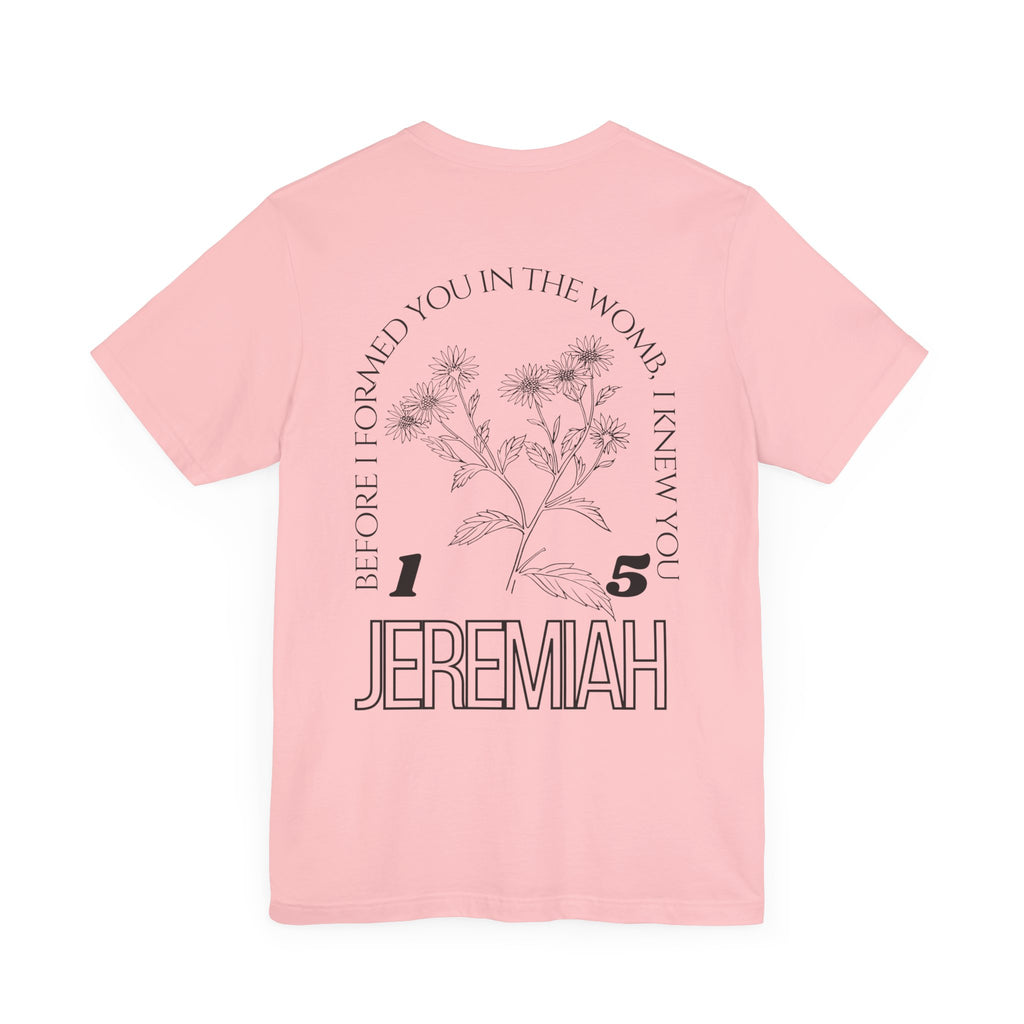 Choose Life - Unisex Tee by @thecrunchycatholicmom
