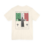 Padre Pio × Italy — "Pray, Hope, Don't Worry" Tee | Saints of the Pitch