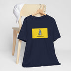 Mary - I tread where I please (@TheSimpleCatholic) - Premium Unisex Novelty Tee