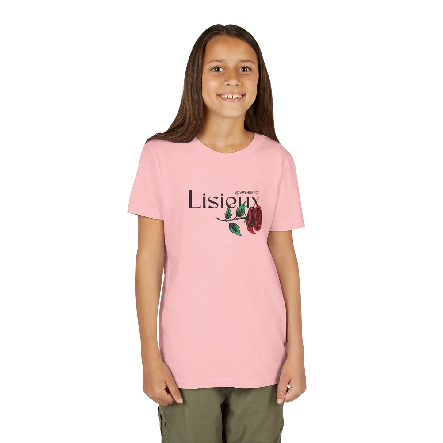 St. Therese of Lisieux Design - Unisex - Youth Short Sleeve Tee - Graphic Shirt