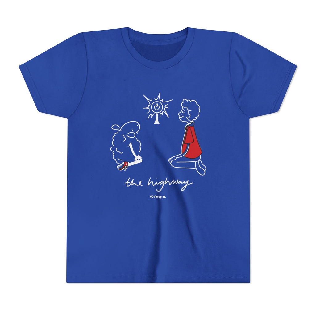 Carlo Acutis The Eucharist - 99 Sheep Signature Collection - Premium Unisex Youth Shirt