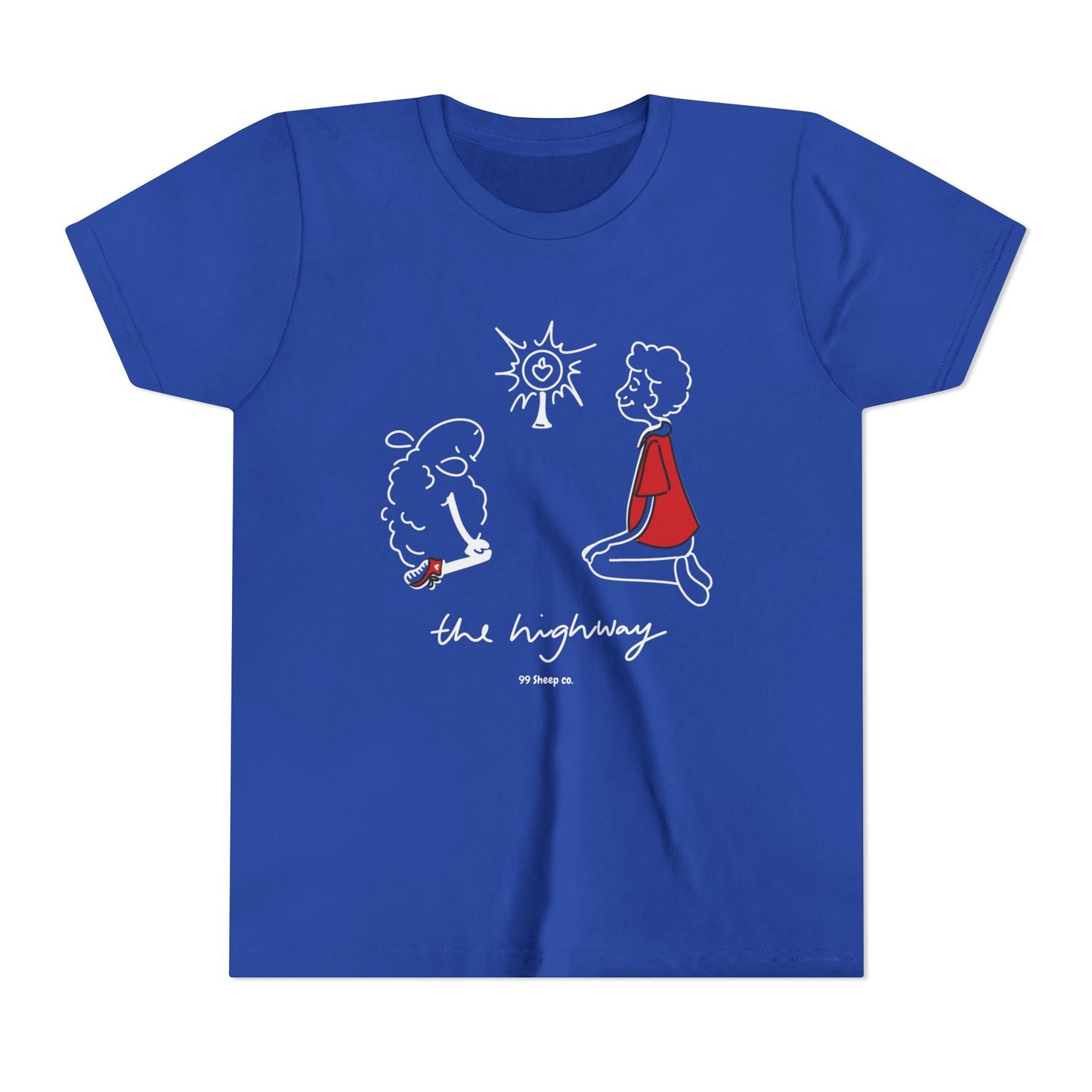 Carlo Acutis The Eucharist - 99 Sheep Signature Collection - Premium Unisex Youth Shirt