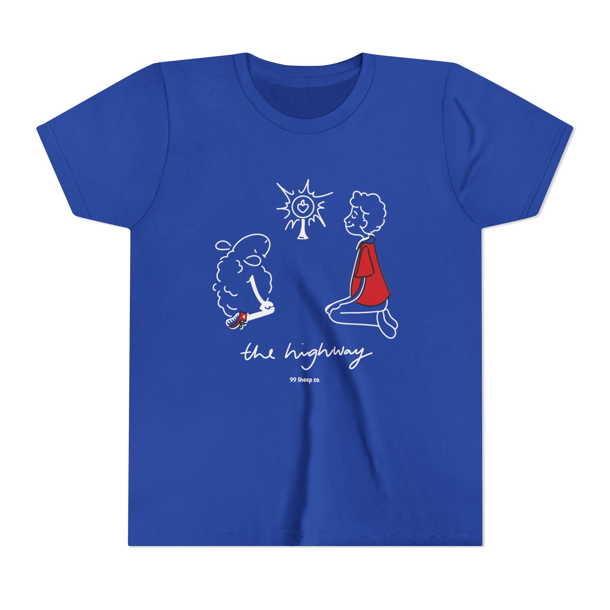 Carlo Acutis The Eucharist - 99 Sheep Signature Collection - Premium Unisex Youth Shirt