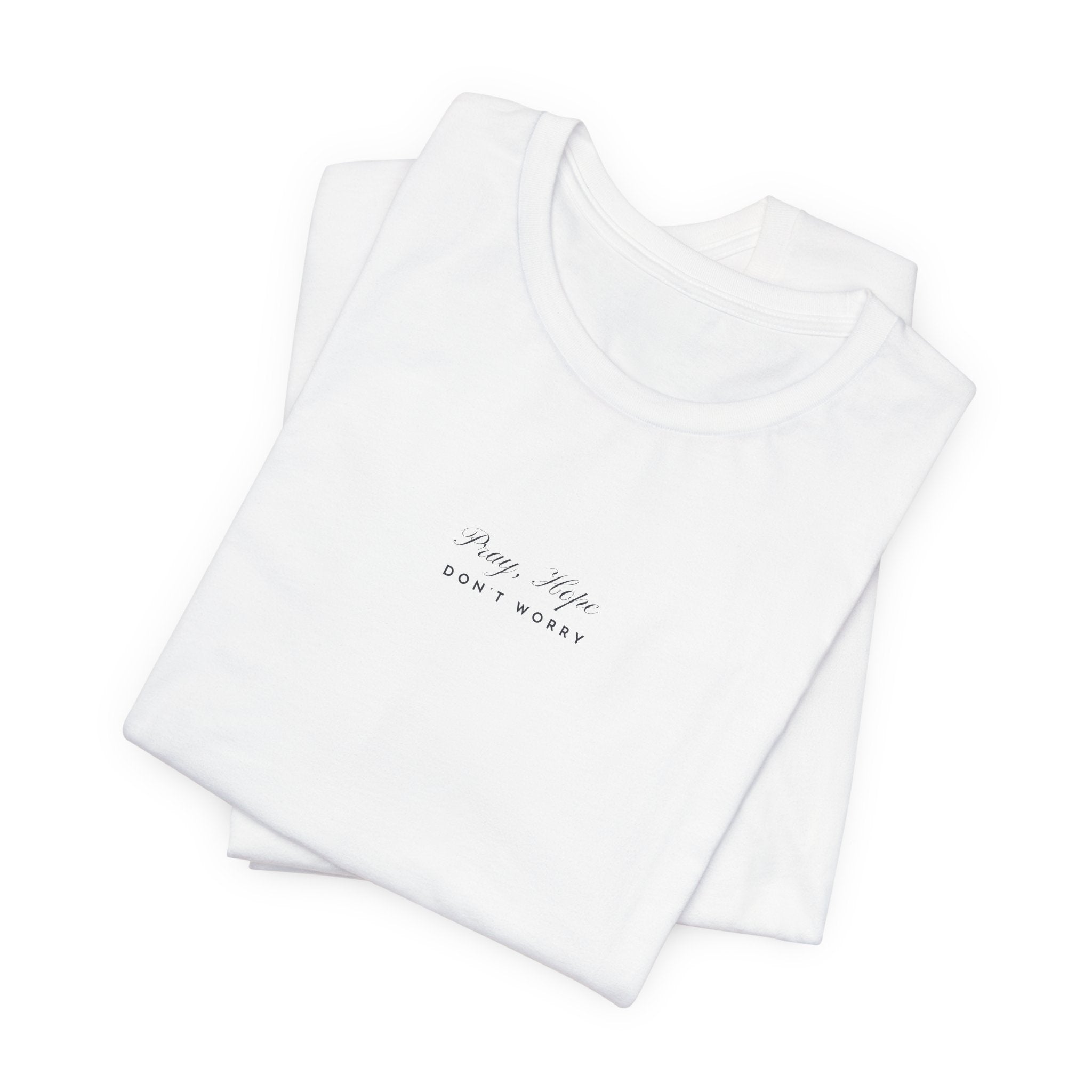 Padre Pio × Italy — "Pray, Hope, Don't Worry" Tee | Saints of the Pitch
