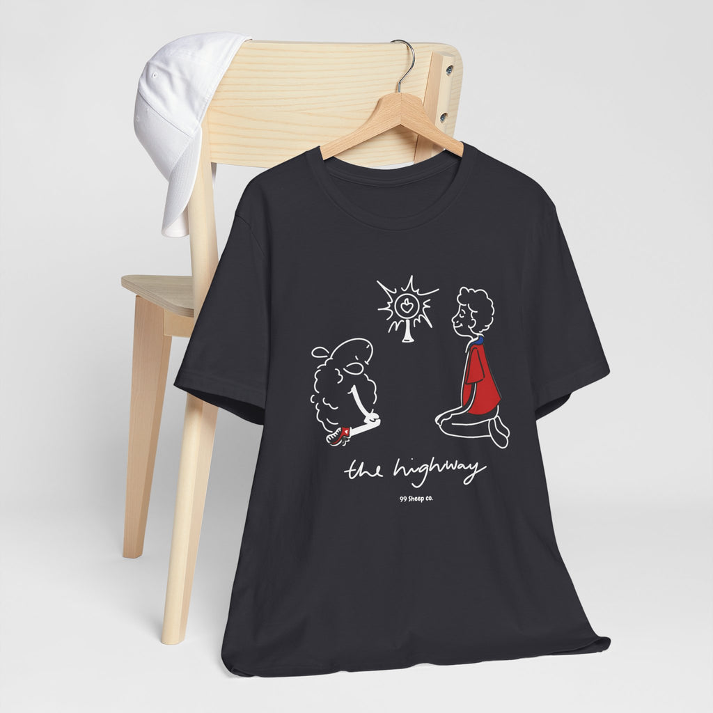 Carlo Acutis The Eucharist - 99 Sheep Signature Collection - Premium Unisex Adult Tee Shirt