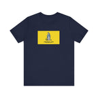 Mary - I tread where I please (@TheSimpleCatholic) - Premium Unisex Novelty Tee