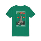 Our Lady of Fátima Catholic T-Shirt · Portugal Soccer Youth Tee · Unisex Marian Devotion Apparel · Made in USA · 100% Profits Donated · 2026