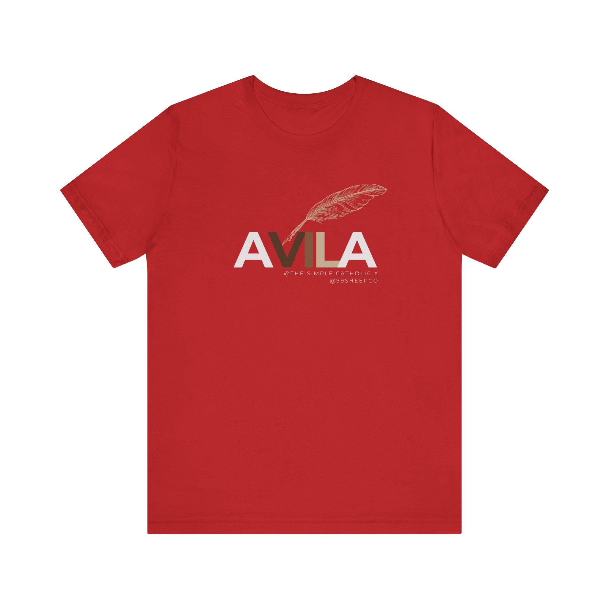 St Teresa of Avila (@TheSimpleCatholic) - Premium Unisex Tee