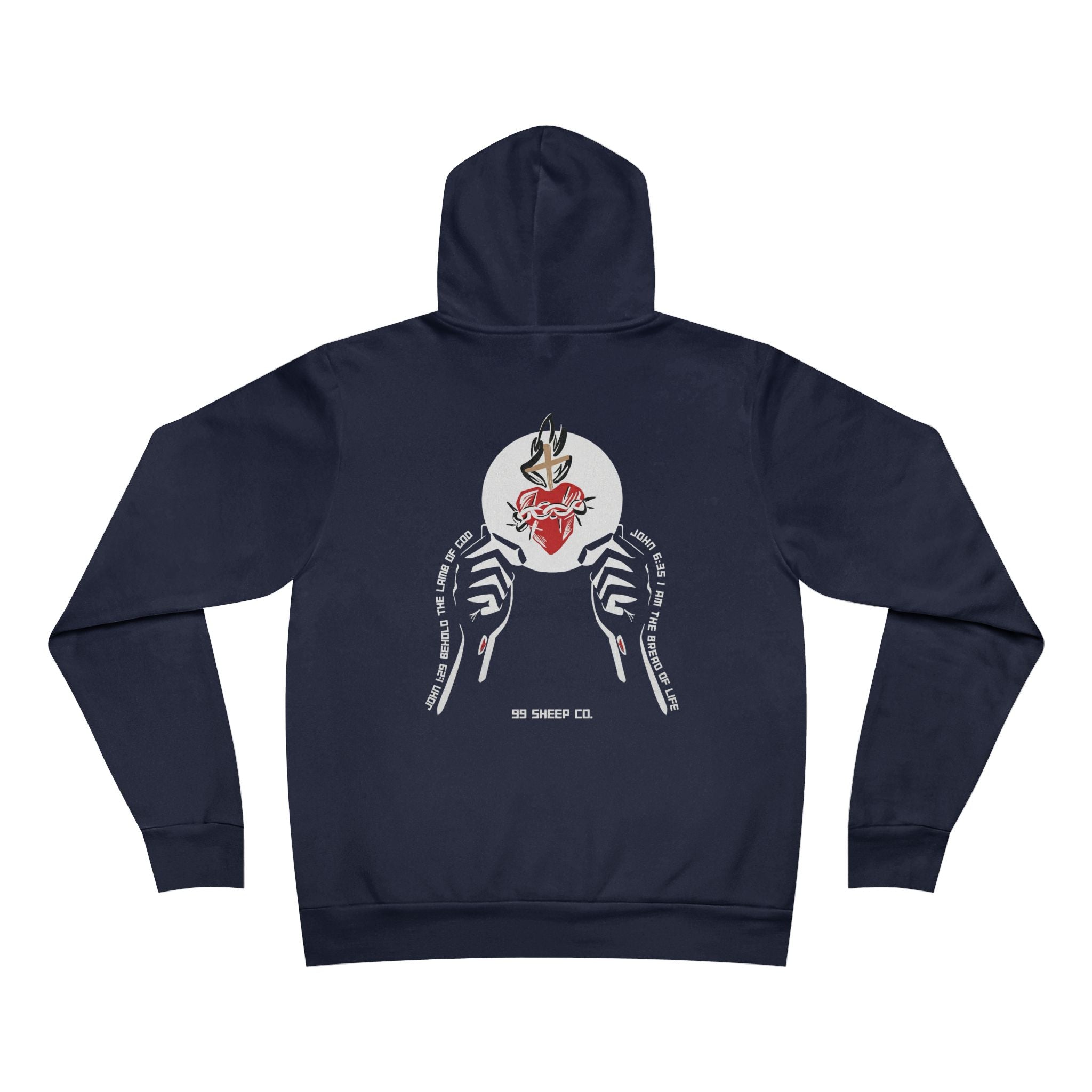 Bread of Life - Premium Men's Hoodie - 99 Sheep Signature Collection