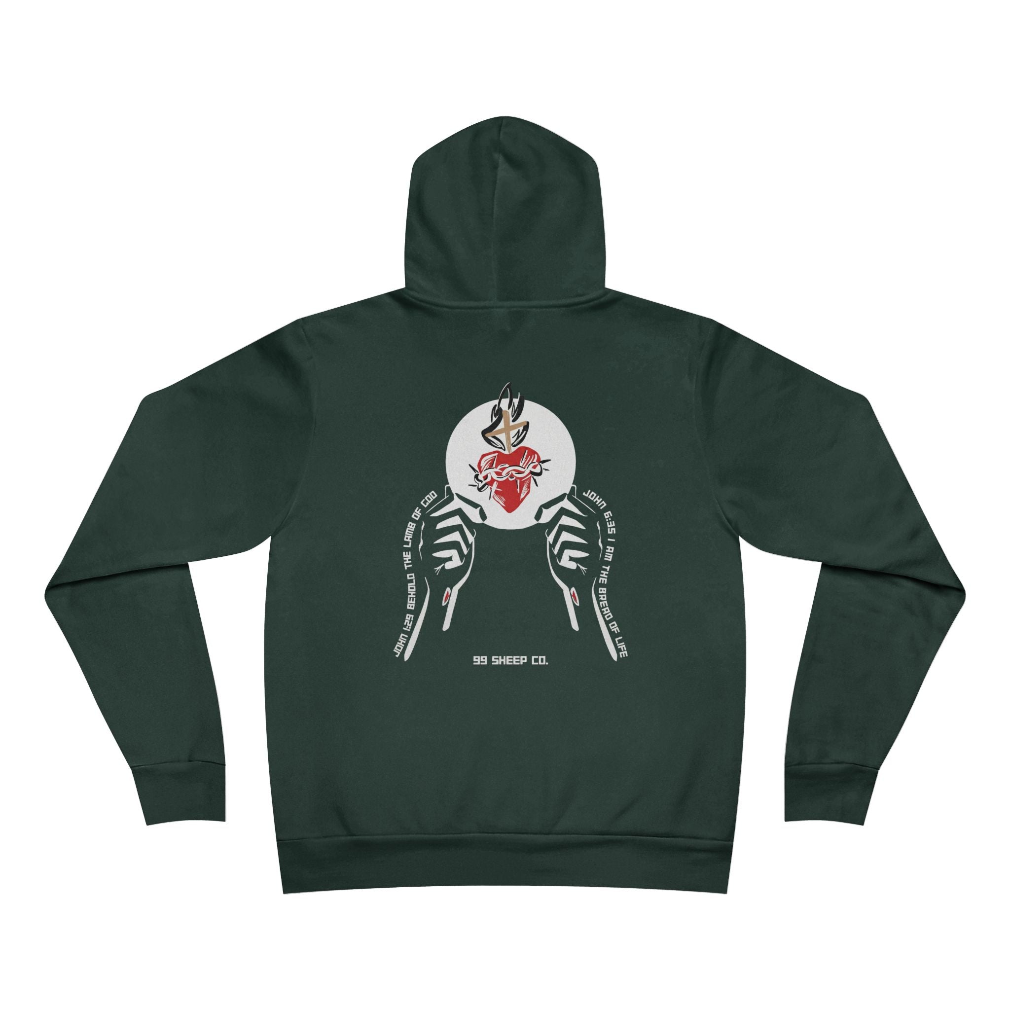 Bread of Life - Premium Men's Hoodie - 99 Sheep Signature Collection