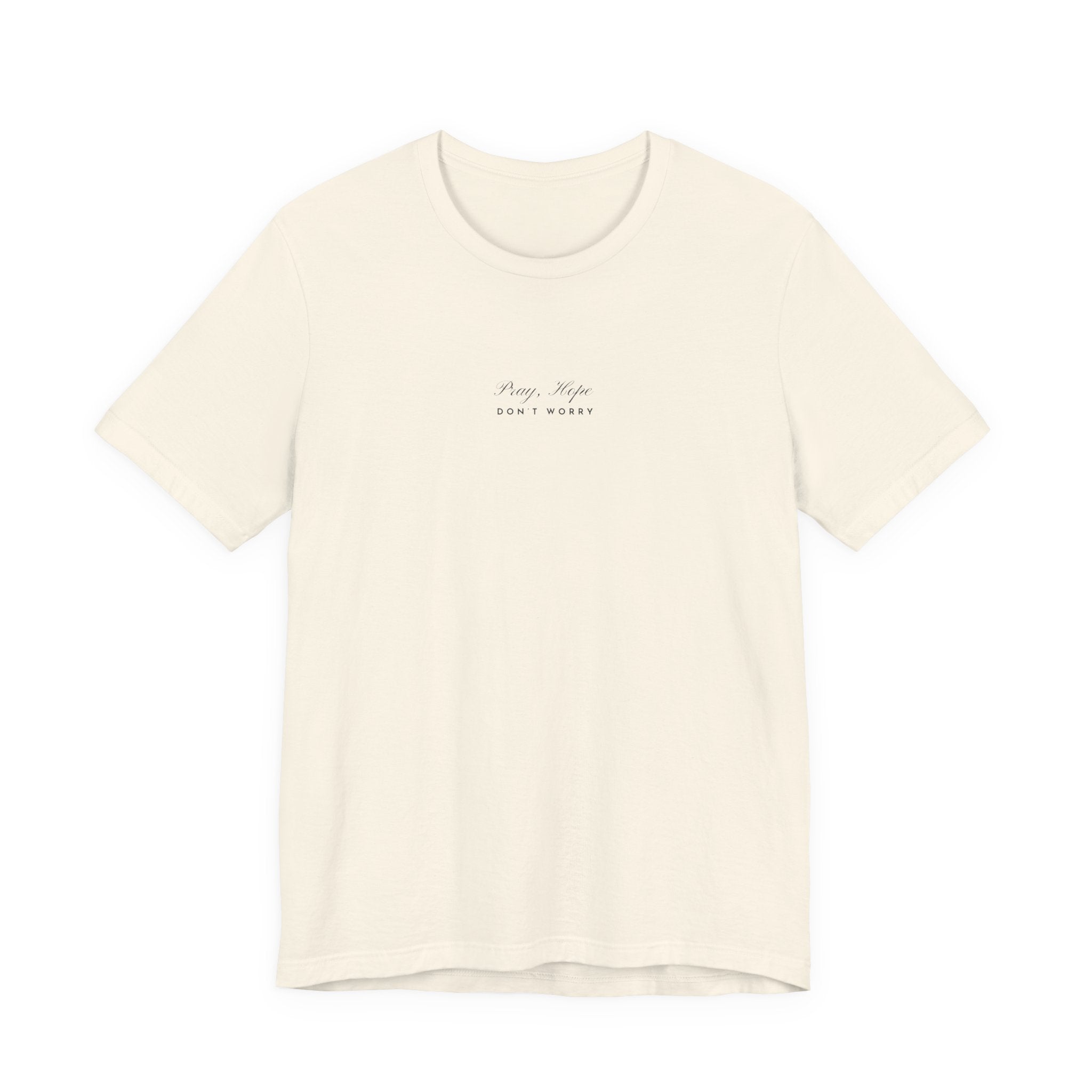 Padre Pio × Italy — "Pray, Hope, Don't Worry" Tee | Saints of the Pitch
