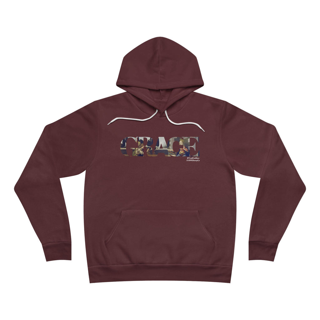 Sacramental Grace Premium Unisex Hoodie -  Annunciation & Eucharist