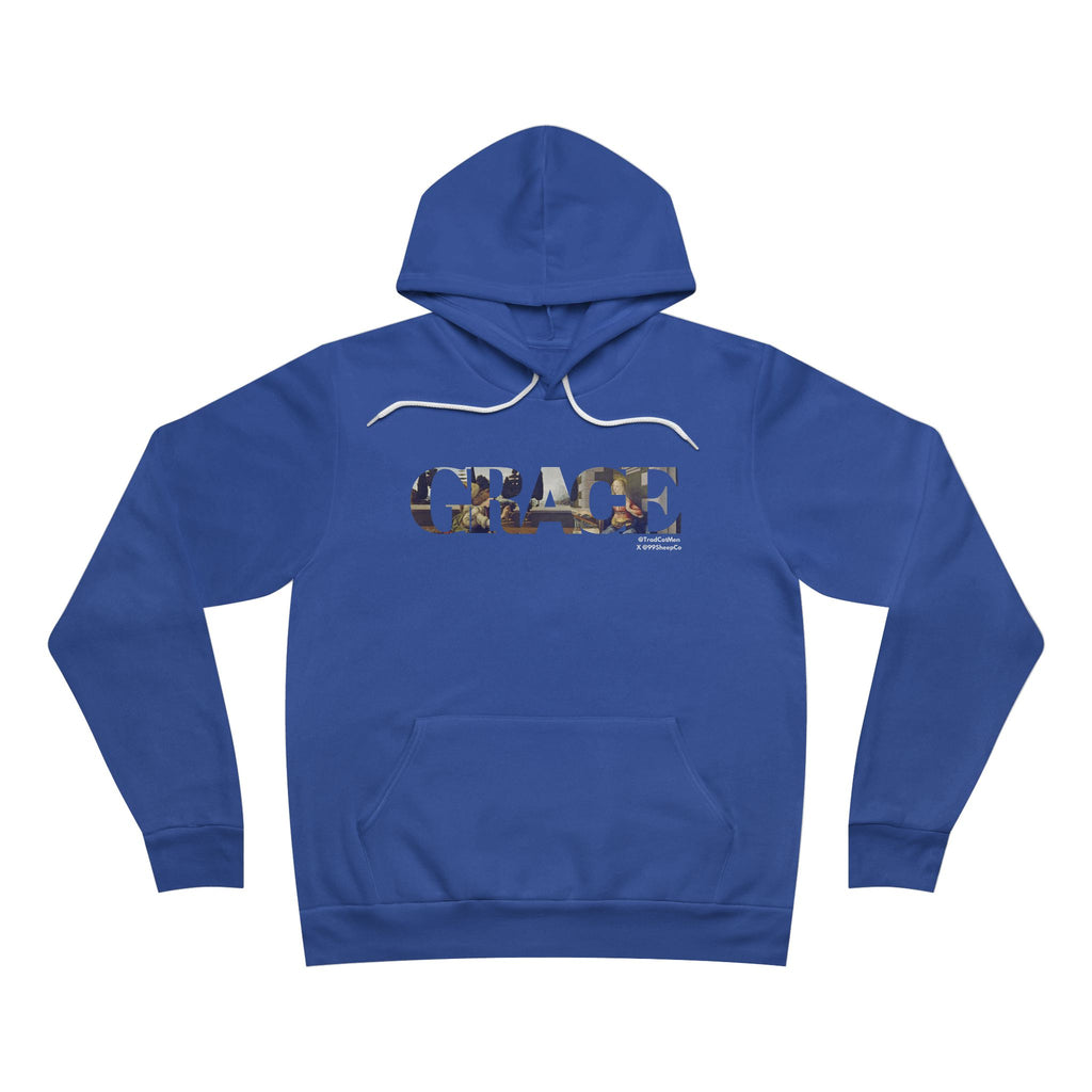 Sacramental Grace Premium Unisex Hoodie -  Annunciation & Eucharist
