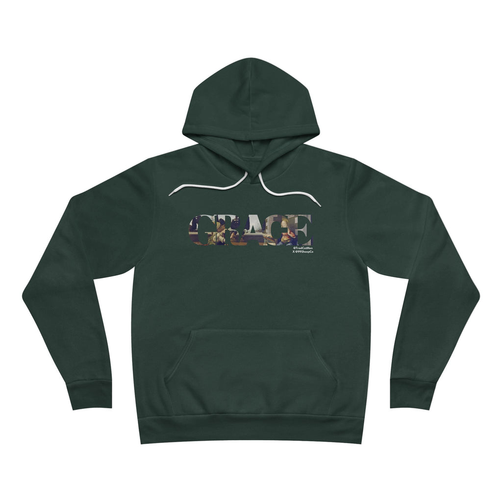 Sacramental Grace Premium Unisex Hoodie -  Annunciation & Eucharist