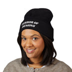 Terror of Demons Embroidered Cuffed Beanie Unisex
