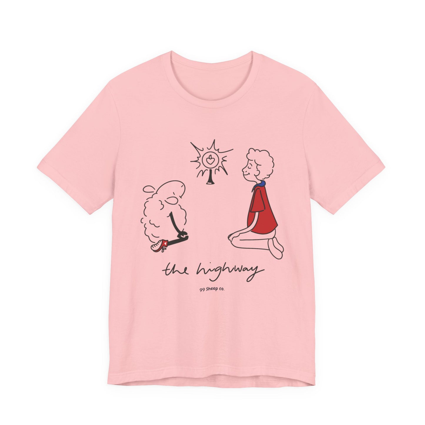 Carlo Acutis The Eucharist - 99 Sheep Signature Collection - Premium Unisex Adult Tee Shirt