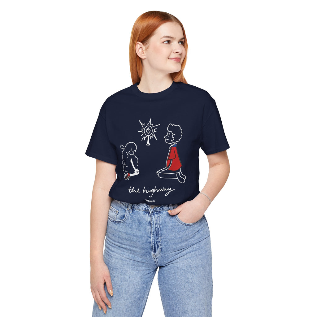 Carlo Acutis The Eucharist - 99 Sheep Signature Collection - Premium Unisex Adult Tee Shirt