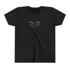 Padre Pio × Italy — "Pray, Hope, Don't Worry" Youth Tee | Saints of the Pitch