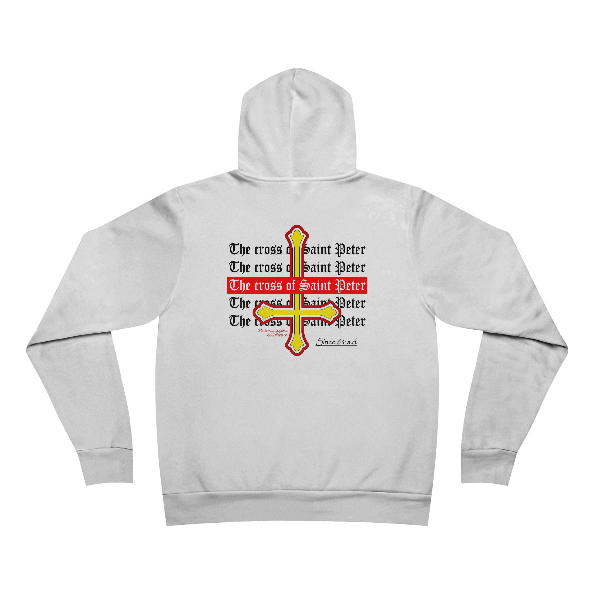 St. Peter's Cross - Premium Unisex Hoodie