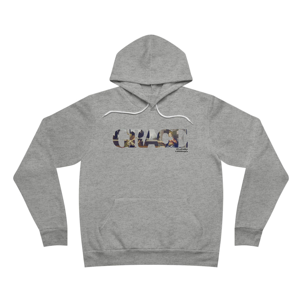 Sacramental Grace Premium Unisex Hoodie -  Annunciation & Eucharist