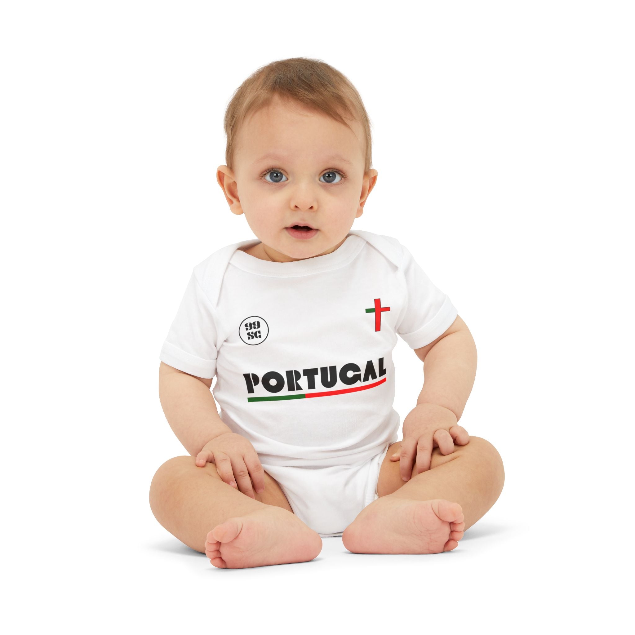 Our Lady of Fátima Catholic Onesie · Portugal Soccer · Premium Unisex Marian Devotion Apparel · Made in USA · 100% Profits Donated · 2026