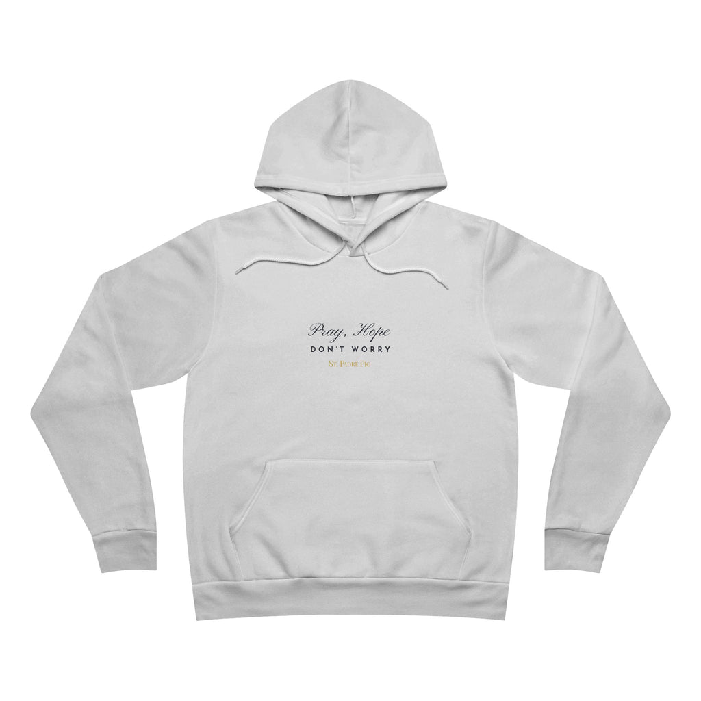 Padre Pio × Italy — "Pray, Hope, Don't Worry" Hoodie | Saints of the Pitch