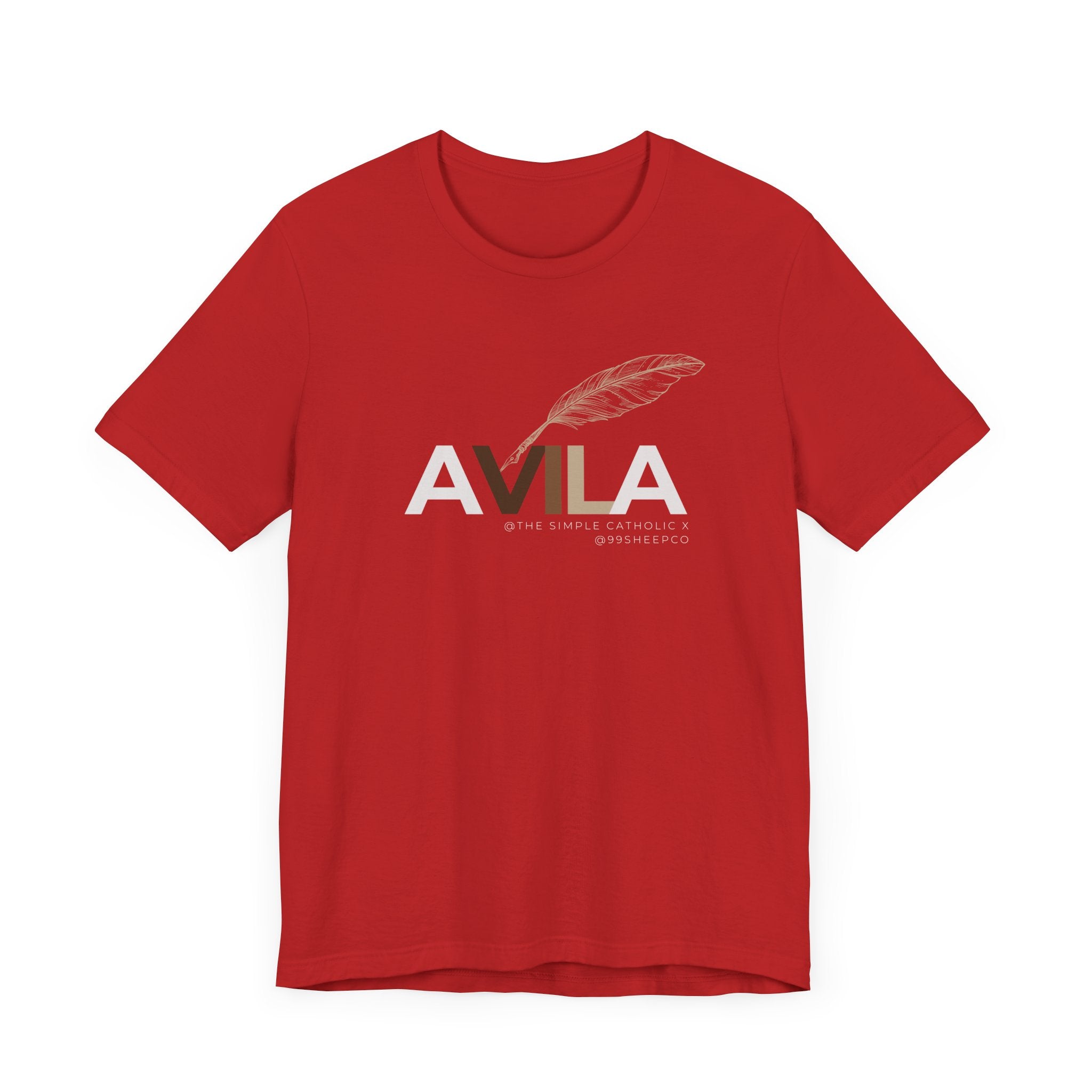 St Teresa of Avila (@TheSimpleCatholic) - Premium Unisex Tee