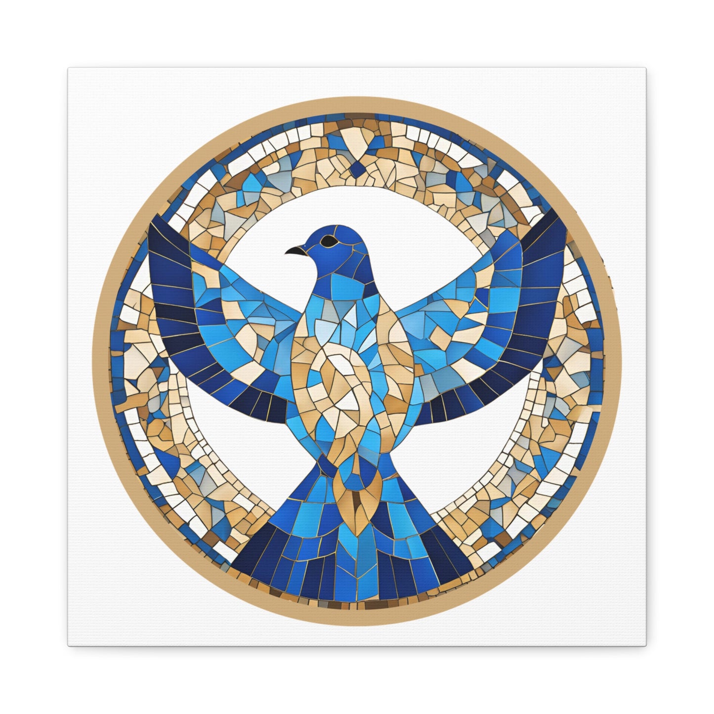 Holy Spirit Mosaic - Classic Canvas