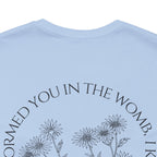 Choose Life - Unisex Tee by @thecrunchycatholicmom